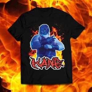 Vintage Style Black Kane Wrestling Tee